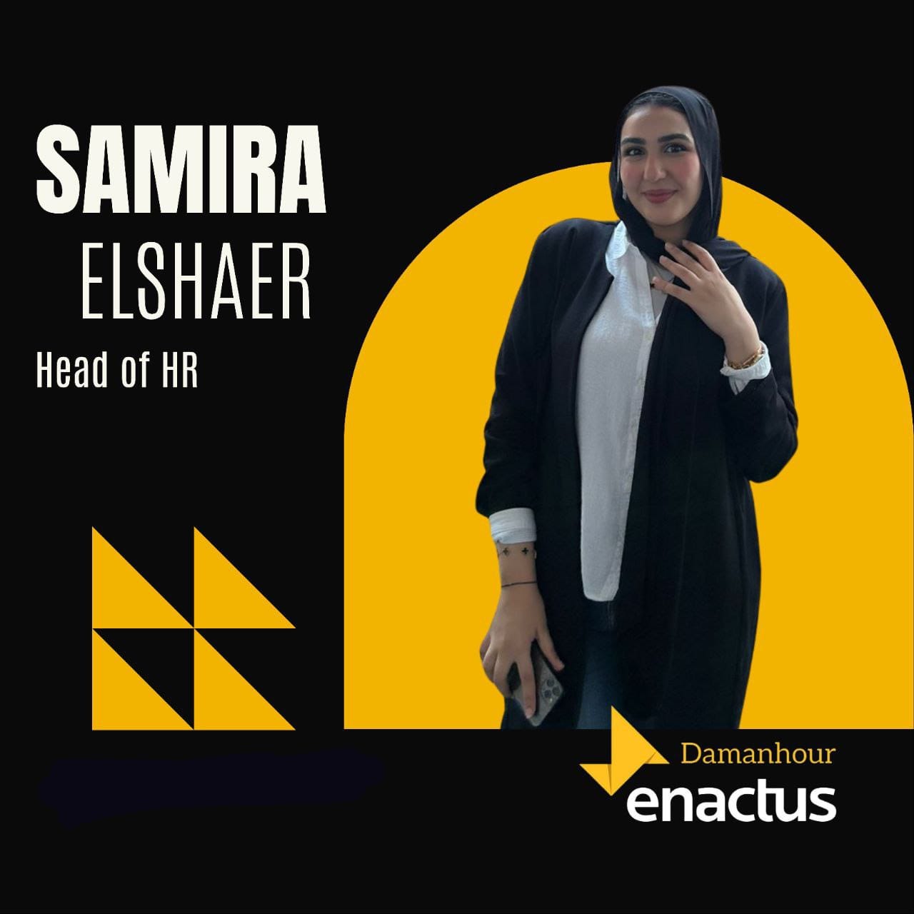 Samira Elshaer - Enactus Damanhour Head HR